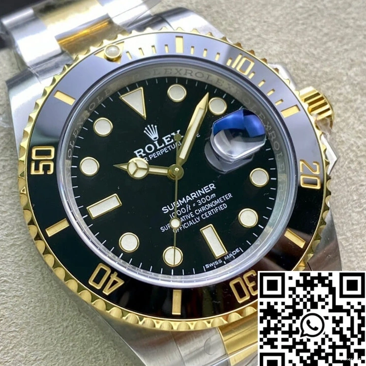 Black Clean V4 Dial Rolex 116613-LN-97203 Submariner Factory 0416